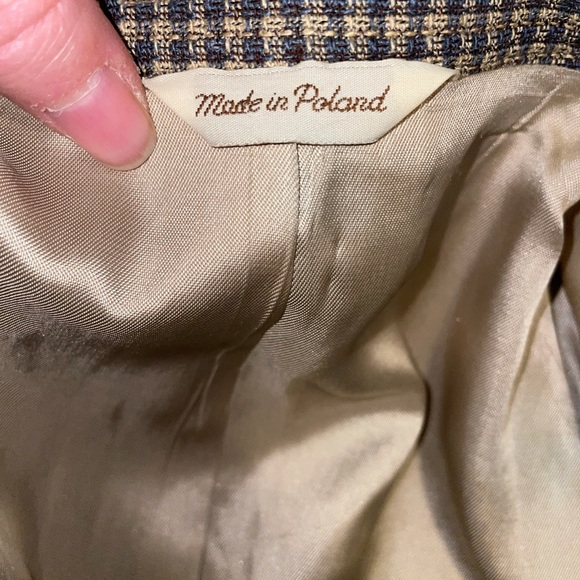 Charing Cross Vintage Blazer Twill 40S Silk & Wool - Picture 3 of 7